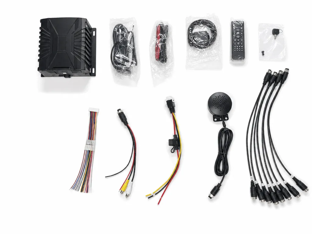 8 channel mobile dvr for large vehicle coverage